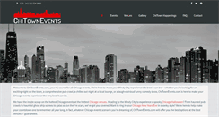 Desktop Screenshot of chitownevents.com