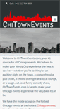 Mobile Screenshot of chitownevents.com